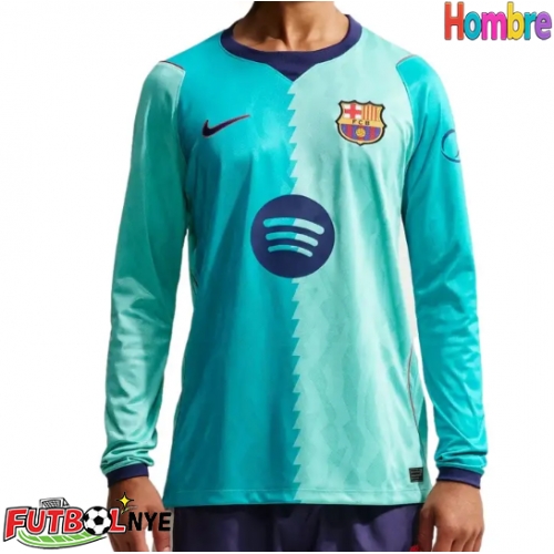 Camiseta Barcelona Tercera Equipación 2026-27 manga larga